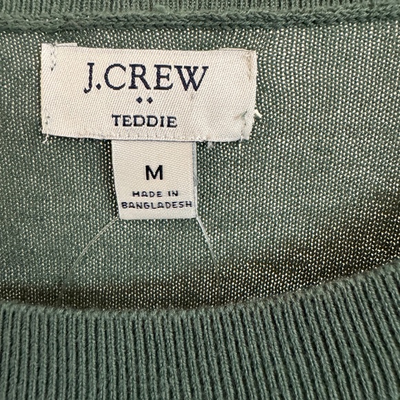J. Crew Cotton Teddie Sweater size medium - Picture 5 of 6